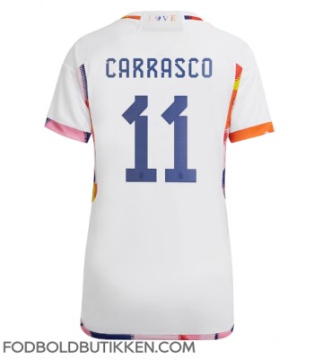 Belgien Yannick Carrasco #11 Udebanetrøje Dame VM 2022 Kortærmet